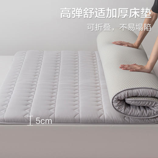 VP922152292063 博洋家纺 学生宿舍专用床垫家用四季保护垫床褥榻榻米垫褥子床铺盖可折叠【5CM 180*200cm】 商品图2