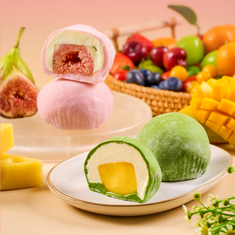 【新品】大董鲜果团 200g 两粒装  整颗果肉入馅 一整个满足 春山芒芒 桃之夭夭 冷冻品