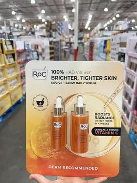 美国本土 · ROC 维生素C精华30ml+50ml 2瓶组合装｜美国直邮