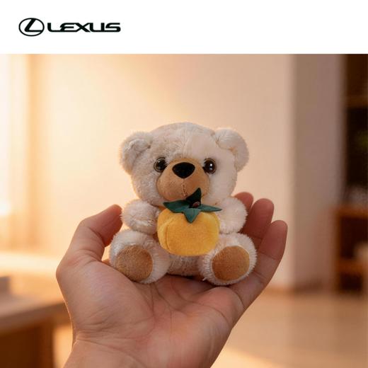 柿柿如意小熊钥匙链(织唛) 商品图3