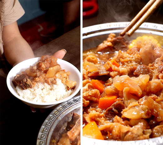 【汇柒鲜】古法浓汤羊蝎子/筋头巴脑/红焖羊排/酱烧牛大骨鲜而不膻口味鲜美加热即食 商品图7