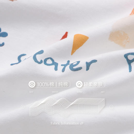 芬腾【带胸垫】防凸点女款春夏季新款睡衣短袖长裤纯棉家居服套装 商品图1