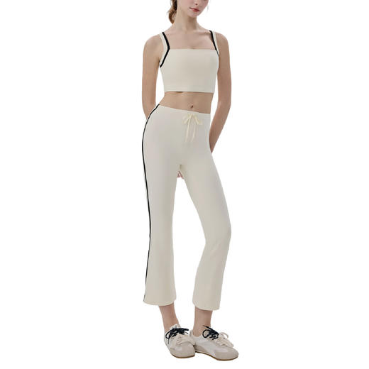 YOGACODE【火树银花系列】凉感运动套装女撞色紧身裸感瑜伽服套装DWC116197+DWE116211+DWE116198 商品图4