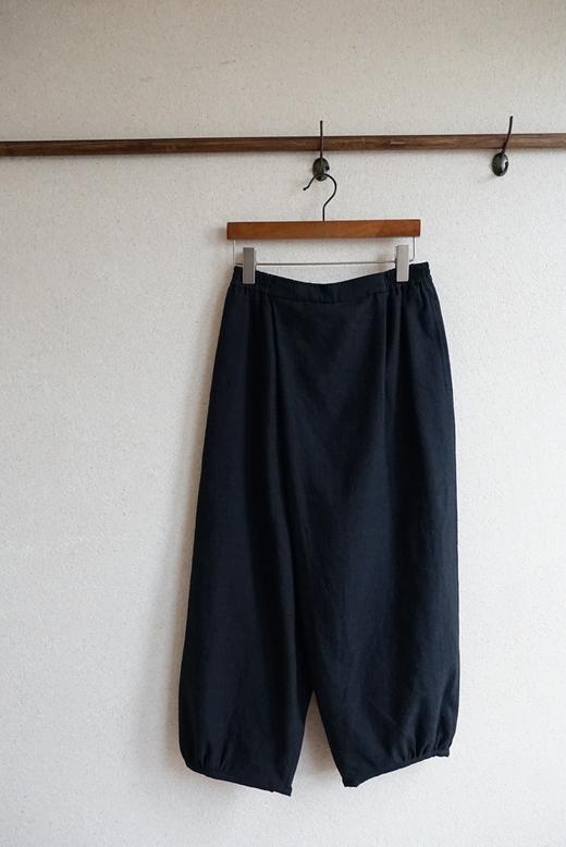 SUSURI 黑色阔腿休闲裤 商品图9