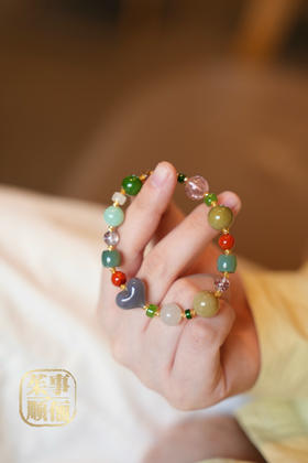 【茱事顺俪】18k黄金多宝手链