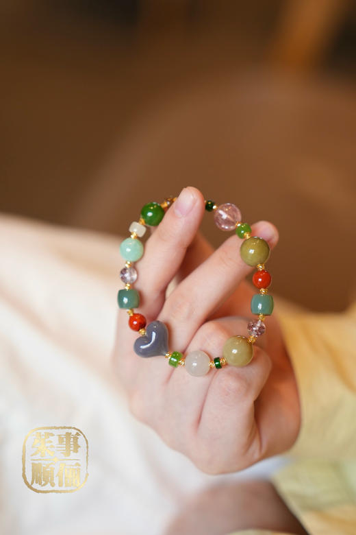 【茱事顺俪】18k黄金多宝手链 商品图0