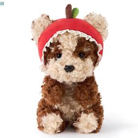 DA2452坐姿复古狗苹果头套28CM