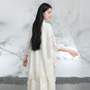 三彩2026新款国风镂空流苏针织披肩外搭米白茶会禅意氛围感雅致女 商品缩略图4