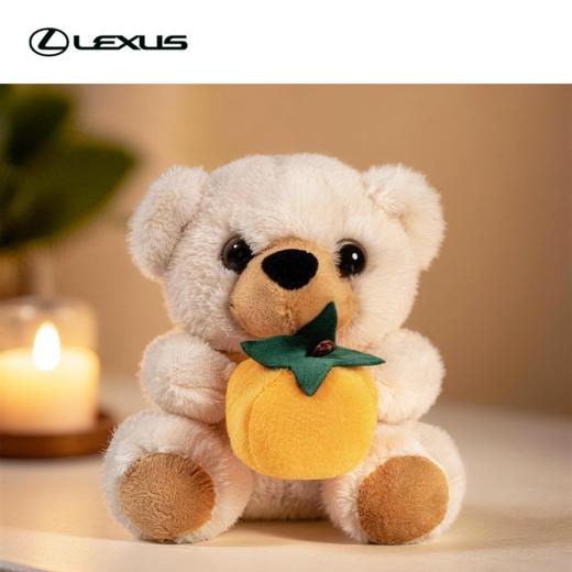 柿柿如意小熊钥匙链(织唛) 商品图2