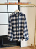 韩国rauc*复古连帽格子衬衫 商品缩略图7
