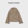 ROMI STUDIO细腻磨砂质感皮毛一体两穿蓬松毛绒面皮草 RWCWWG5132 商品缩略图4