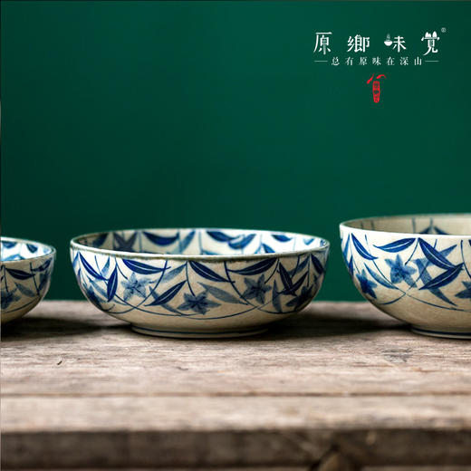 【系列满39元包邮】古伊烧黄泥桔梗日式粗瓷大汤碗/海碗/钵碗/深盘/饭碗/盘子（基地直发-中通快递）| 多种规格，日本进口【合作生产，公平贸易】 商品图7