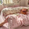 【YW】无忧购2026新款小清新云朵棉四件套A类仿棉云感纱花边小布袋（截单后3-5天开始发货) 商品缩略图11