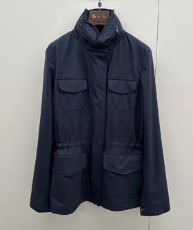 女款立领口袋外套la015