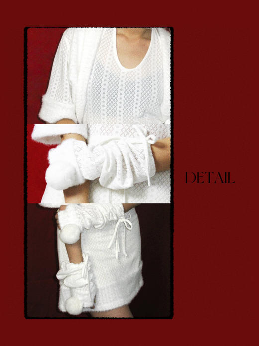 Kaiy Xiao 告白雪兔·情人节限定 套装三件套 商品图2