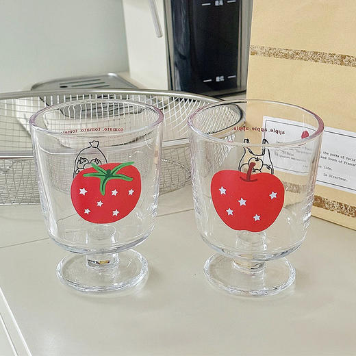 300ml星星矮脚杯玻璃杯-纪念日百货门店同款169648435 商品图1