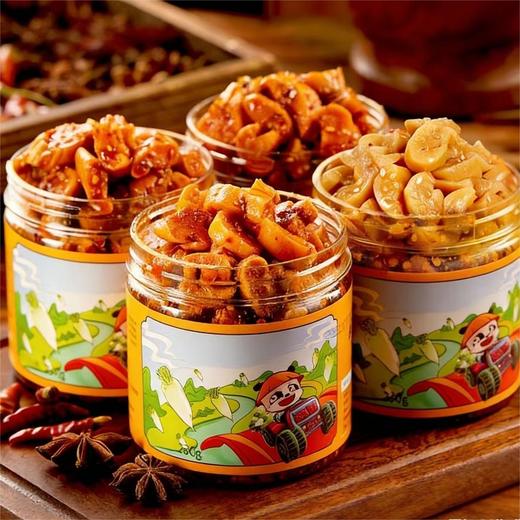 【脆爽可口❗️下饭开胃】古蜀味道 四川特产麻辣萝卜干拌面下饭菜咸菜早餐店开胃小吃。jd 商品图0