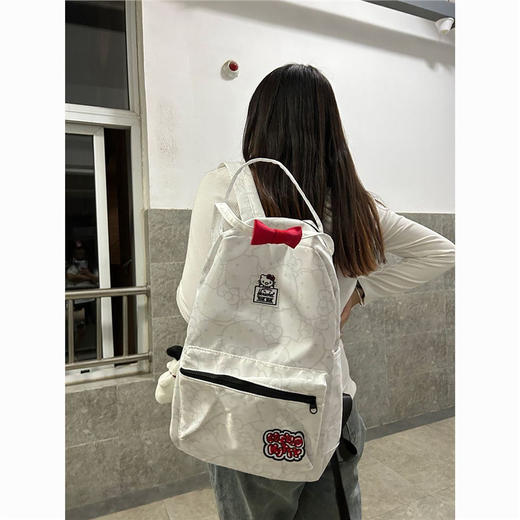 kt猫双肩包Hellokitty书包凯蒂猫双肩背包大学生2026新款小初高中 商品图0