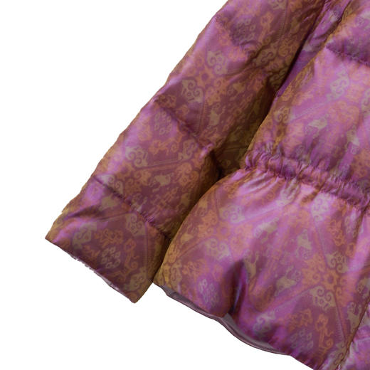 NANSONGSILK/NS浮光锦桑蚕丝90白鹅绒双面穿原创高级感鹅绒服547122南宋 商品图8