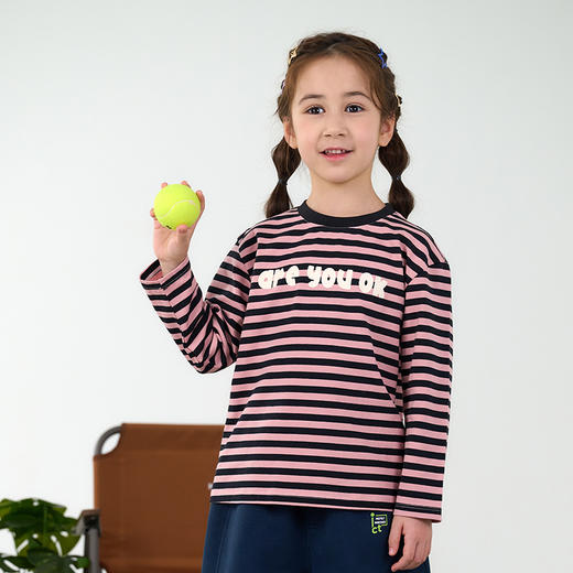 【10A抗菌纯棉】棉花堂全棉呼吸童装长袖T恤-FD61011 商品图11