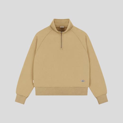 GOODBAI 916 EXPRESS 简约休闲半拉链毛圈长袖卫衣上衣 商品图1