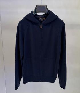 女款连帽针织毛衣外套la015