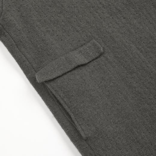 ROMI STUDIO“松弛有度”羊毛混纺中古长款廓形毛织大衣 RWCWWT6647 商品图3