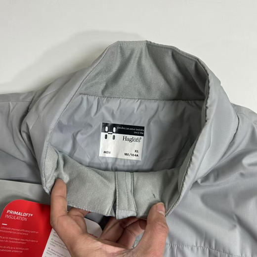 Haglofs火柴棍Primaloft Jacket男女同款保暖轻量可压缩棉服外套
灰色XL XXL 黑色M XL 商品图12