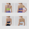 YOGACODE【火树银花系列】固定杯撞色交叉美背运动文胸轻薄裸感健身背心女DWC116014 商品缩略图3