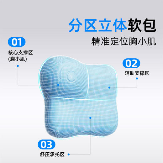 【助力好姿势养成 呵护手臂关节】天文软垫款坐姿矫正器 小学生儿童家用皮质软垫桌面矫正架 商品图2