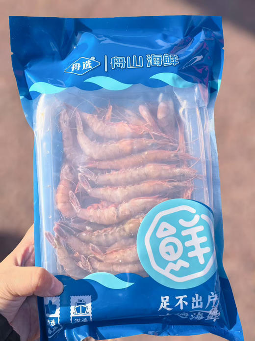 滑皮虾，也叫硬壳虾，目前没有养殖技术，纯野生的，海边人吃的最多的虾，虾壳坚脆，富含钙含量，虾肉鲜甜。400克/包 商品图2