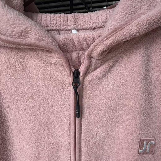 女士连帽休闲睡衣套装果粒绒保暖可外穿家居服套装【24R41462】 商品图4