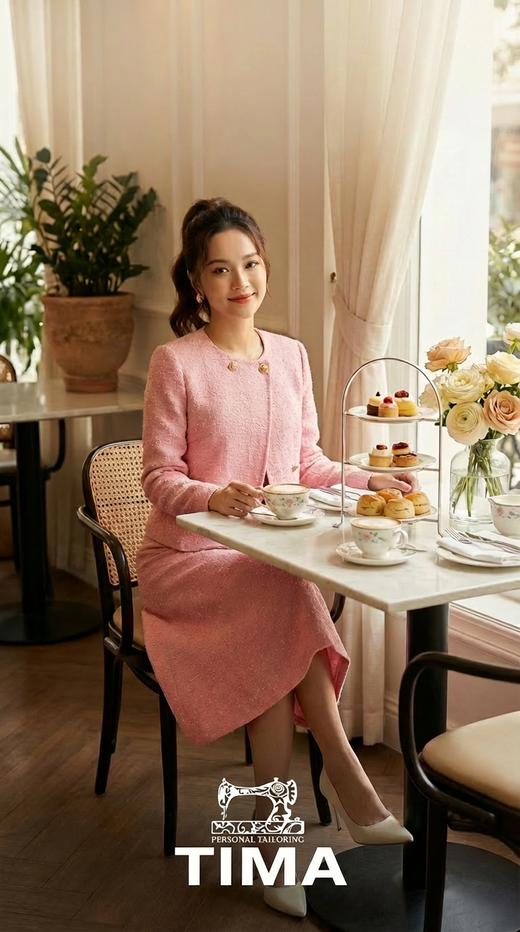 优雅显瘦中长款A摆半裙 商品图0