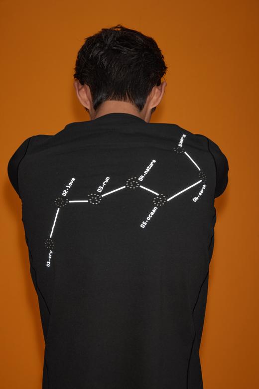 CryingCenter 速干凉感北斗星系反光冲孔跑步训练长袖 哭喊中心 商品图4