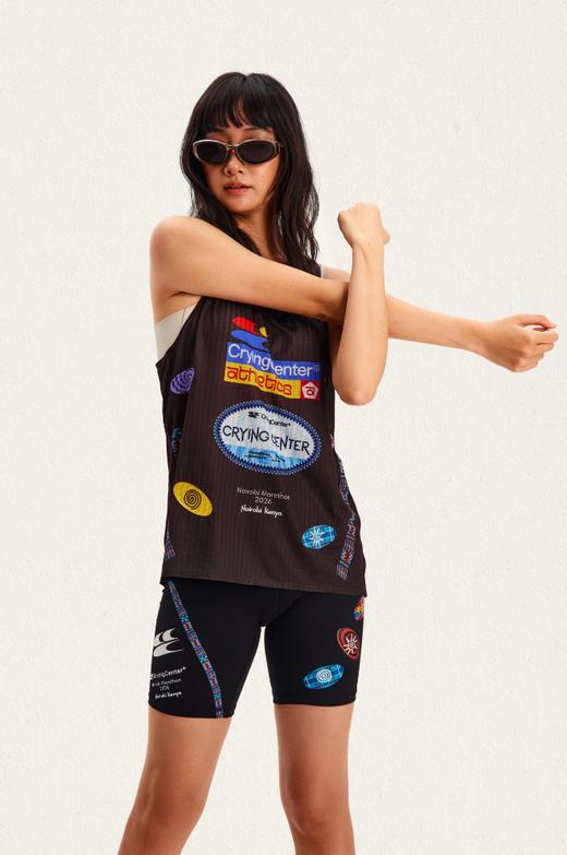 CryingCenter 非洲马拉松跑步跑步短裤 哭喊中心 商品图3