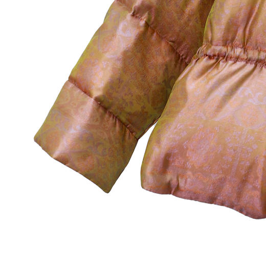 NANSONGSILK/NS桑蚕丝新中式圆领盘扣国风鹅绒服547122-1南宋 商品图7