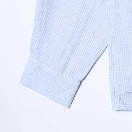 2650SDSA男装2026新款高贵轻奢韩版复古抽绳连帽衬衫百搭宽松休闲衬衣 商品图4