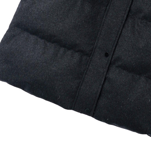 NANSONGSILK/NS羊毛连帽宽松保暖舒适百搭长款鹅绒服547119南宋 商品图6