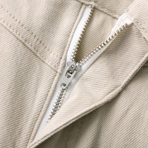 「高货wl」全新升级【铂金会员275/天猫369/差价94】(40253)洛诗琳老钱风复古天丝棉牛仔裤2026春季新款直筒显瘦微喇裤 商品图3