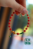 【茱事顺俪】18k黄金沙丁红珊瑚葫芦手链 商品缩略图0