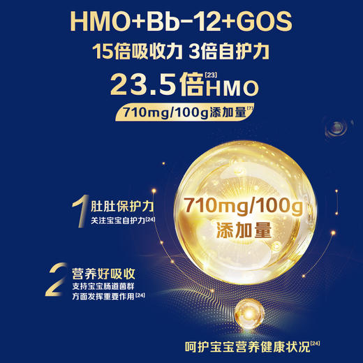 乐铂HMO 3段幼儿配方奶粉12-36个月808g 商品图7