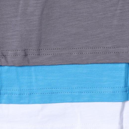 26011SDSA男装2026新款高贵轻奢韩版撞色拼接假两件长袖T恤百搭时尚 商品图4