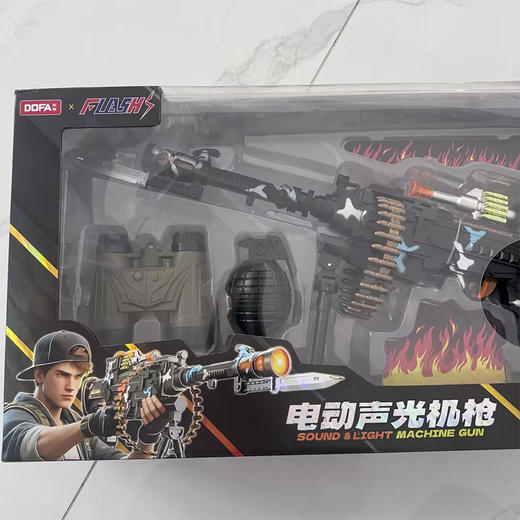 电动机枪声光枪套装儿童玩具-纪念日百货门店同款169253222 商品图2