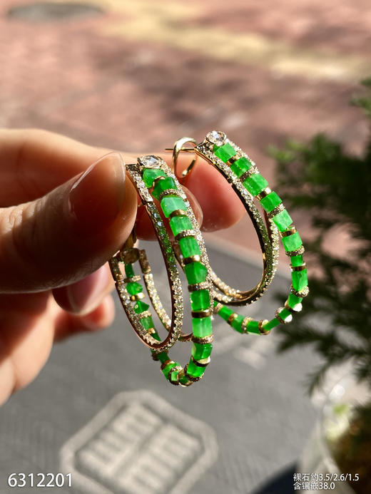 6312201，随形耳坠。具体价格微信咨询 商品图3