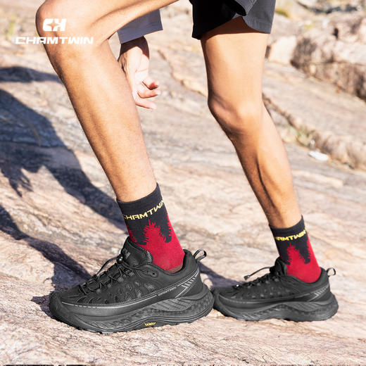 Chamtwin运动鞋男防撞耐磨旅游鞋男款越野缓震防滑户外登山徒步鞋CHX953011 商品图9