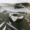 AU750白金经典简约三爪款心型1.03克拉钻石戒指14号（戒圈可改）290126NJS42 商品缩略图4
