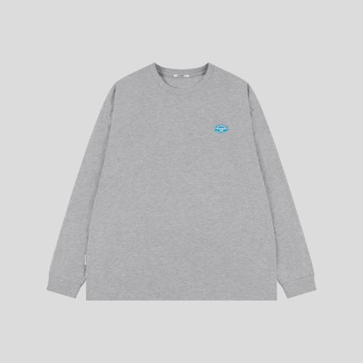 GOODBAI 916 EXPRESS 纯色简约休闲字母印花长袖T恤 商品图2