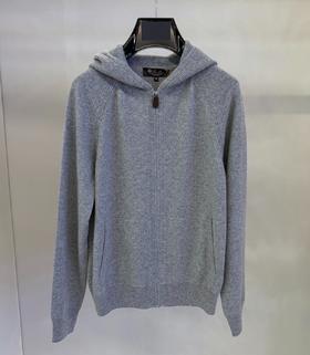 女款连帽针织毛衣外套hu015