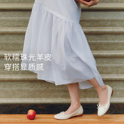 7or9春款玛丽珍蝴蝶结单鞋香草可露丽 商品图5