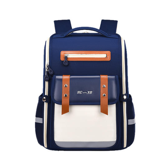 2025新款英伦风小学生书包一到六年级减负大容量护脊手提双肩包 商品图4